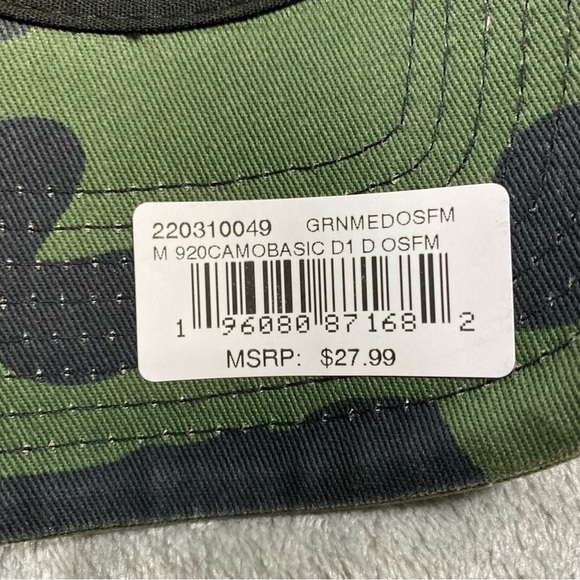 Dallas Cowboys Hat Trucker Camo NFL Football New Era 9Twenty SnapBack Adjustable - Picture 7 of 13